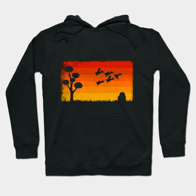 Duck Hunt Lake Hoodie by mattographer